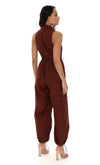 Zip-Up Parachute Jumpsuit