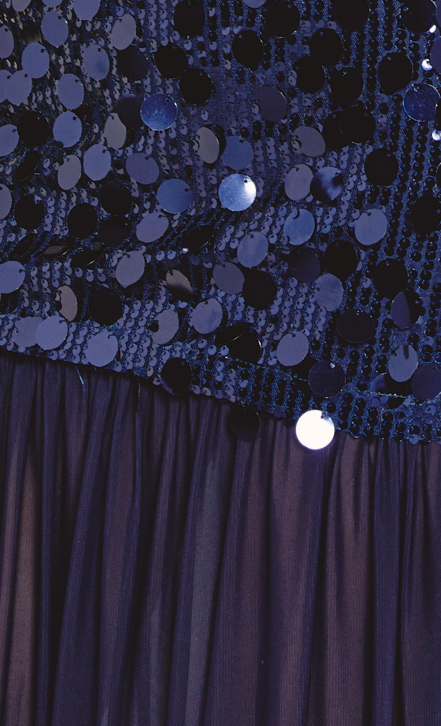 rare london blue sequin dress Rare