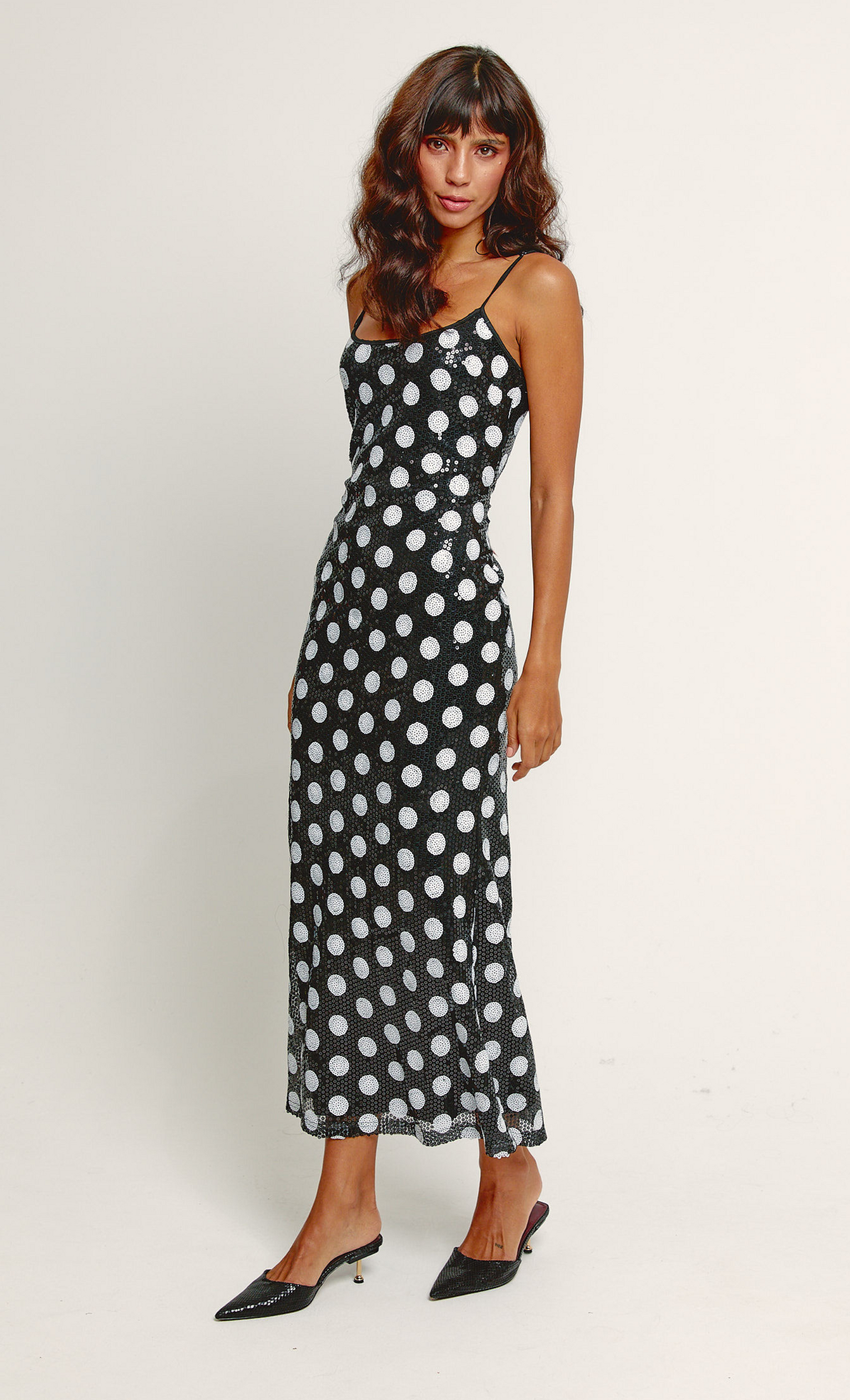 polka dot sequin dress Big Girls Tween Sequin Polka Dot Party Dress HANNAH BANANA