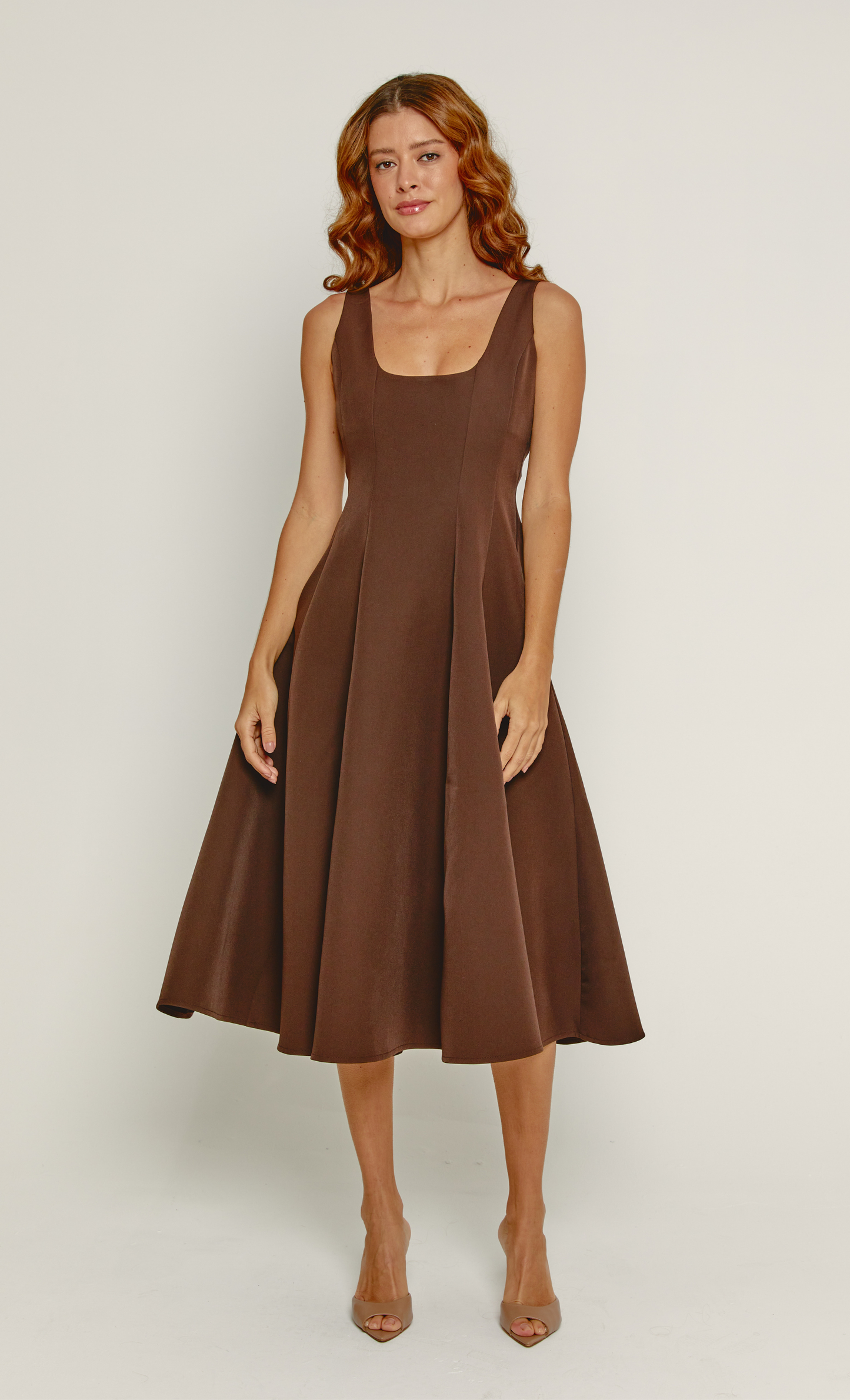 Midi Dresses | Mid Length Dress | Knee length Dress | Rare London