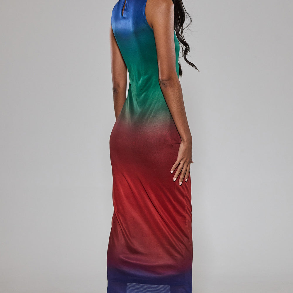 
                      
                        Ombre Blur Tank Maxi Dress
                      
                    