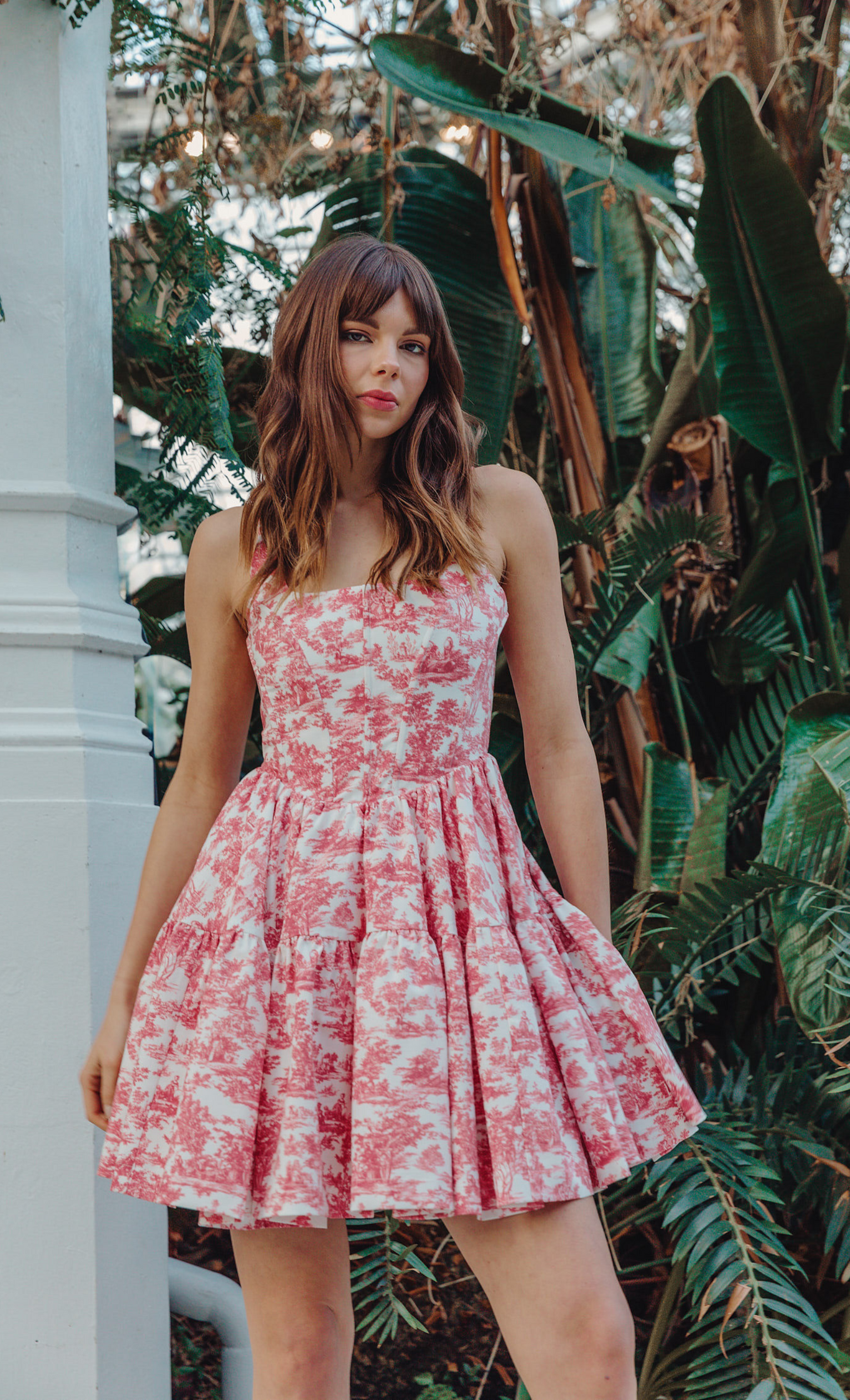 Rose Garden Corset Mini Dress Rose Garden Corset Mini Dress