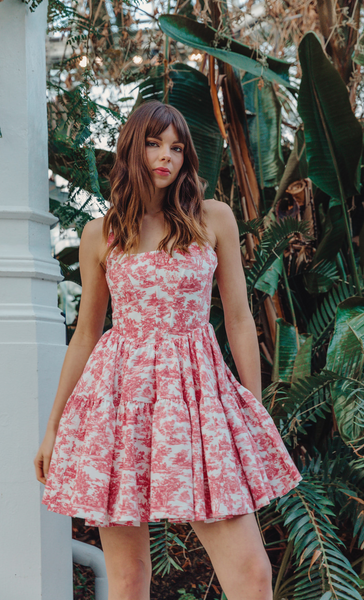 Rare London Women's Rose Garden Corset Mini Dress 8 Rare London Women's Rose Garden Corset Mini Dress 8