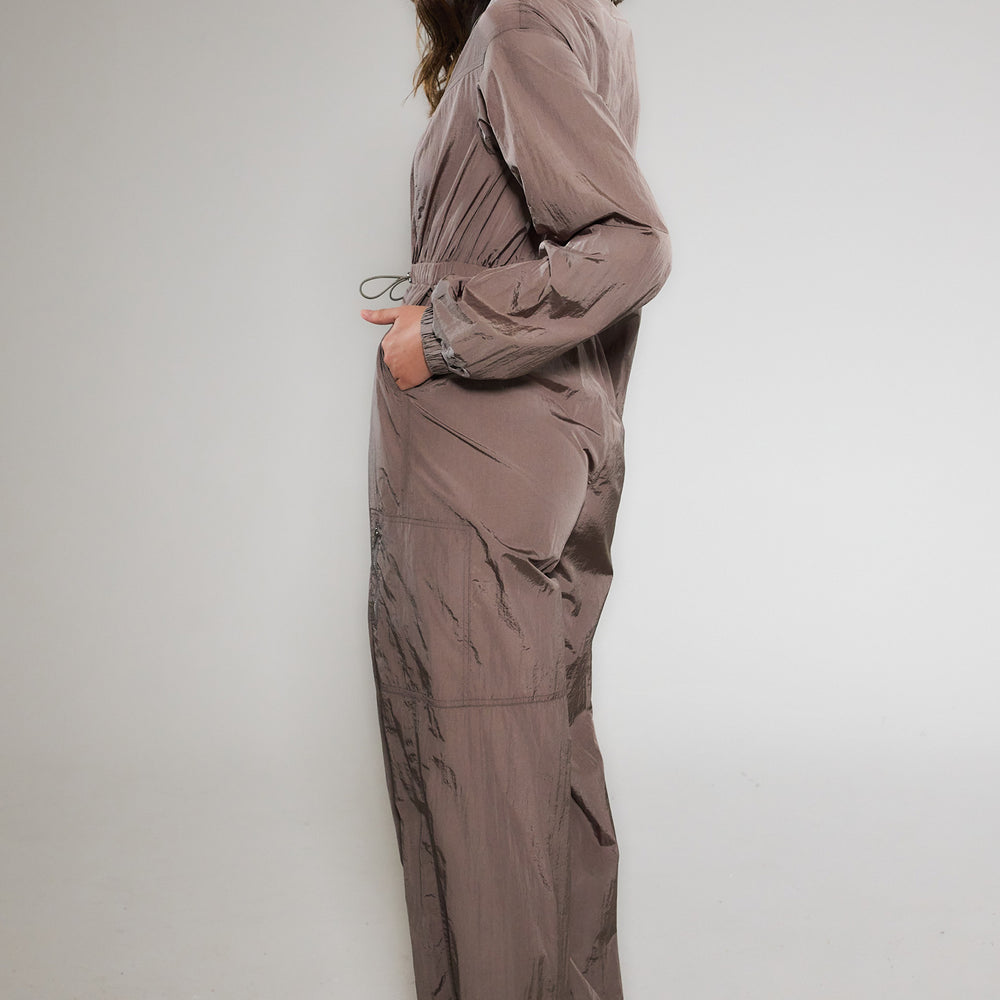 
                      
                        Silver Parachute Jumpsuit
                      
                    