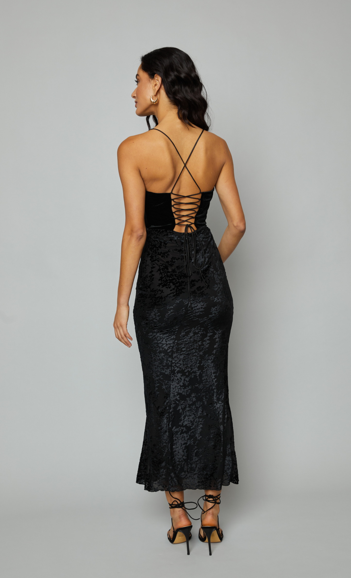 Little black maxi dress sales