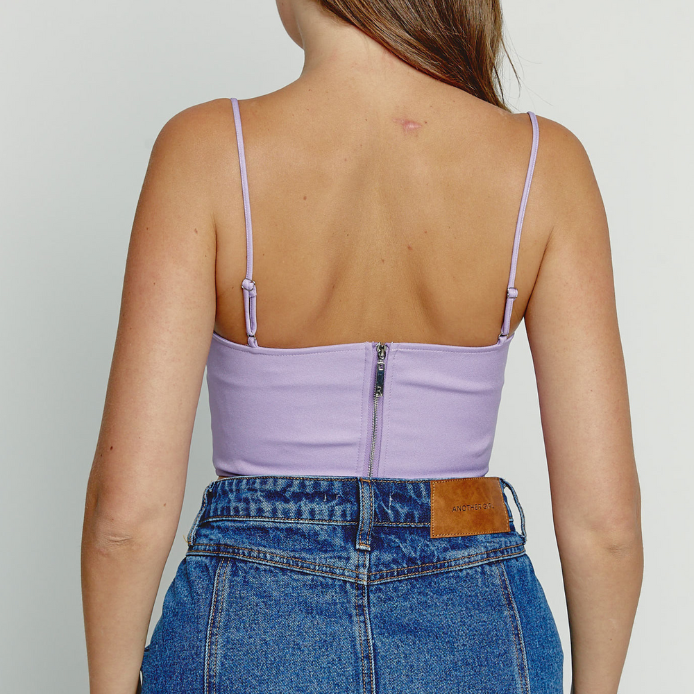 
                      
                        Lilac Corset Top
                      
                    