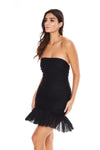 Black Bandage Fishtail Mini Dress